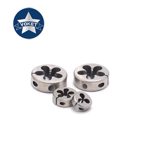 1PCS HSSE bulat Die UNF 0-80 1-72 2-64 3-56 4-48 5-44 6-40 8-36 10-56 10-48 1/4 5/16 3/8 cetakan ulir pelubang 1/2 5/8 3/4