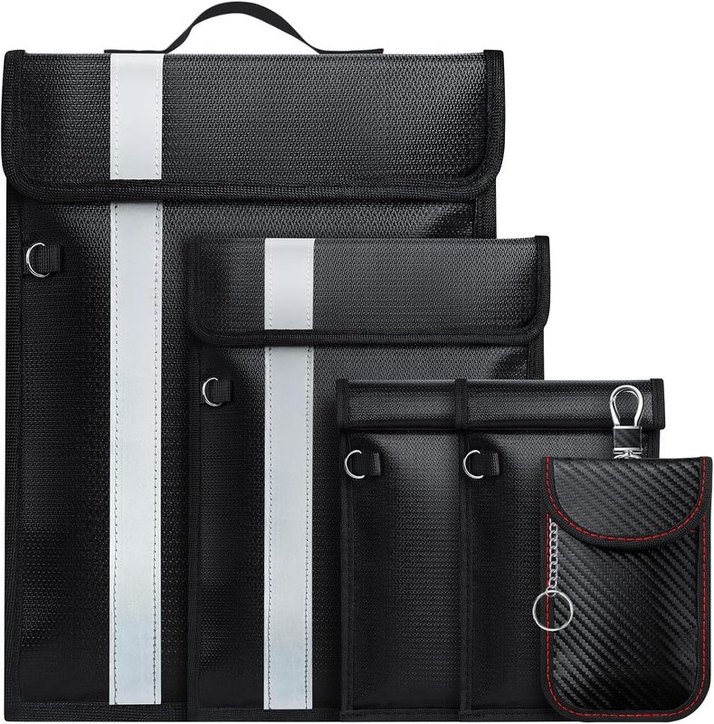 YHX Waterproof Fireproof Faraday Cage Bag