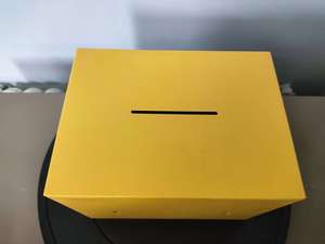Yellow <b>Mini</b> Safe <b>Box</b> with Electronic Digital Lock for Home Office Jewelry <b>Storage</b> - Product Image 6