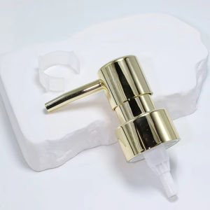 300ml PET Rose Gold Electroplated Press <b>Pump</b> Lotion <b>Bottle</b> Eco-Friendly Shampoo Conditioner Body Wash Cosmetic Portioning <b>Bottle</b> - Product Image 2