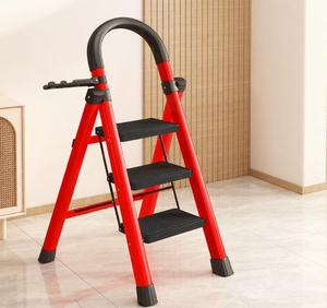 Multi-purpose telescopic <b>ladder</b> Indoor A-frame step <b>ladder</b> Thickened portable four-step <b>ladder</b> - Product Image 3