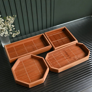 Bamboo Handheld Fruit <b>Tray</b> Dried Fruit <b>Tray</b> Storage <b>Basket</b> Home Snack Box Tea <b>Basket</b> Outdoor Pastry <b>Basket</b> Fruit <b>Basket</b> - Product Image 4