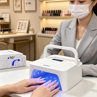 Lampe à ongles sans fil SNRQI 48W, directement de la source, lampe UV pour ongles, faible MOQ pour fabricant personnalisé, lampe à ongles UV LED, support R&D