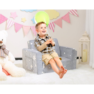 Compression Pack Luminous Children's Sofa Foldable <b>Kids</b> Sofa Bed Plush Warm KD Baby Sofa Is Suitable for Bedroom <b>Kids</b> Furniture - Product Image 4