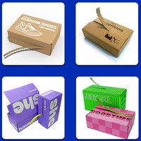 Boîtes d'emballage cadeau en carton recyclable personnalisables en gros CMYK/couleur, MOQ 50 pièces, pour le stockage de vêtements et l'expédition postale, sur mesure