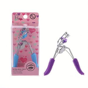 Rizador de Pestañas Portátil de Ángulo Amplio con Mango de Acero Inoxidable y Plástico, Herramienta de Belleza para Rizar Pestañas Postizas - Product Image 5