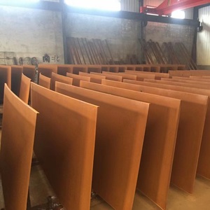 Panneaux de revêtement structurels en <span class=keywords><strong>acier</strong></span> <span class=keywords><strong>corten</strong></span> Q355gnh découpés au laser personnalisés mur extérieur 1.5m * 3m plaque de fer en <span class=keywords><strong>acier</strong></span> <span class=keywords><strong>corten</strong></span> 3mm 4mm - Product Image 5
