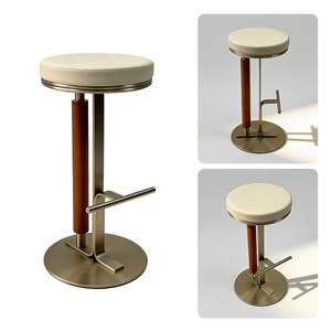 Modern Chairs Ergonomic <b>Swivel</b> Design for <b>Bar</b> Counter Living Room Home Kitchen Dining Restaurant Furniture - Product Image 2