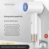 Sèche-cheveux à air froid à moteur CC à séchage rapide à lumière bleue haute puissance pour le commerce extérieur transfrontalier pour la maison, le dortoir, les étudiants