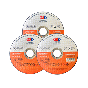 דיסק חיתוך מפלדת אל-חלד GRD 125X1.2X22.23MM (4.5 אינץ') למטחנות זווית, דיסק חיתוך מתכת, דיסקים חיתוך שוחקים - Product Image 1