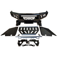 Pare-chocs avant avec barre de protection pour Toyota Hilux Vigo 2012+ 4x4 tout-terrain, protection robuste contre les éclaboussures, accessoires parfaitement adaptés