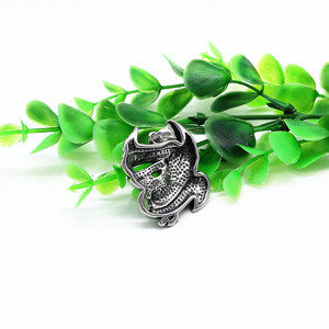 Yunnique – collier avec pendentif aigle en acier inoxydable, bijoux à la mode pour hommes, design Live To Ride Ride To Live - Product Image 4