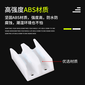 Zhan Han Track Limiter Aluminum Alloy <b>Rubber</b> <b>Roller</b> For Sliding Door Positioner - Product Image 5