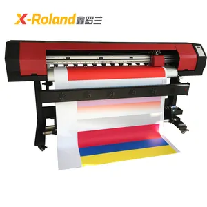 Enkele Kop 5ft Xp600 Eco Oplosmiddel Drukmachine Voor Pvc Flex Banner/Auto Sticker/Pp/Canvas