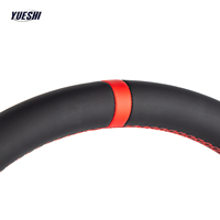 Volant sport en cuir perforé M Sport avec palettes de changement de vitesse rouges pour BMW F20 F30 F48 F80 - Vente chaude usine