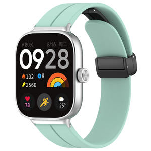 Per <span class=keywords><strong>Xiaomi</strong></span> Smart Band 8 9 <span class=keywords><strong>PRo</strong></span> orologio di ricambio cinturino con chiusura magnetica in Silicone Soft <span class=keywords><strong>Watch</strong></span> cinturino per orologio <span class=keywords><strong>Redmi</strong></span> 4 5 - Product Image 1