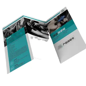 Impressão personalizada do voador do imprimente estilo único, impressão personalizada da revista, despeje impressão de brochura pamphlet