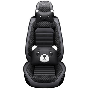 Fundas universales de cuero para asientos de coche, accesorios interiores de lujo para Mustang - Product Image 1