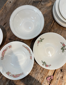 Juego de Tazones de Porcelana Cerámica, Estilo Nórdico, Duradero, 3 Piezas, Tazones Dorados para Servir en Fiestas, Impresión Personalizada - Product Image 3