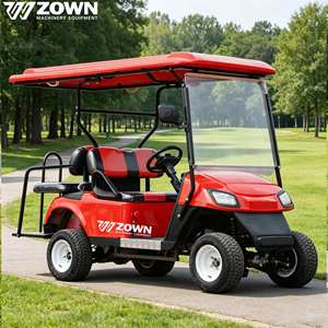 OEM Custom 4 Seater Electric Golf Cart <b>72V</b> Lithium Golf Buggy For Golf Course & Resort Sightseeing - Product Image 1