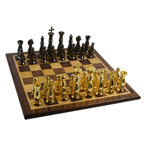 Juego de ajedrez para decoración del hogar, vajilla de diseño clásico, tablero de madera, la mejor versión y Original - Product Image 1