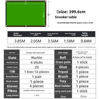Table de billard d'angle 12 pieds en bois massif, pour usage domestique, commercial, club, personnalisation privée, version anglaise et chinoise