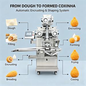 Máquina Multifuncional <span class=keywords><strong>para</strong></span> Coxinhas, Equipo de Procesamiento de Coxinhas Brasileñas Rellenas de <span class=keywords><strong>Pollo</strong></span> y Queso, con Producción Ajustable - Product Image 5