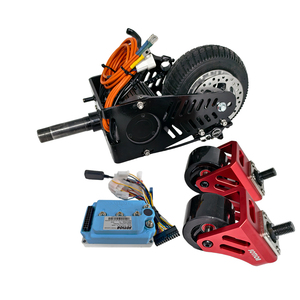 Bộ phuộc trước xe Crazy Cart hiệu suất cao với động cơ và bộ bánh xe 4 inch - Product Image 2