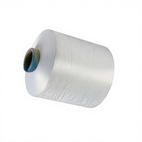 Fil chenille teint écologique en polyester recyclé 75D certifié GRS, fabriqué à partir de bouteilles en plastique recyclées