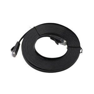 Cable Ethernet Plano Cat6 de Alta Velocidad, Cable de Conexión Gigabit para Red, Cable LAN RJ45 Delgado, Cubierta de PVC Flexible de Cobre Puro para Alfombra - Product Image 3
