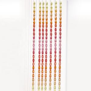 <span class=keywords><strong>Marquis</strong></span> Cutting Laboratory Set Sapphire Rainbow Bracelet Collier Bague avec 4x8mm Spécial Petites Pierres Précieuses En Vrac Assorties - Product Image 1