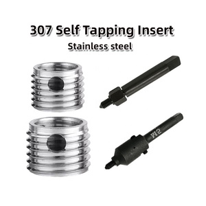 Thép không gỉ chèn Tự Khai thác chủ đề sửa chữa hàng không luồng chèn ốc vít khác chịu nhiệt độ cao - Product Image 5