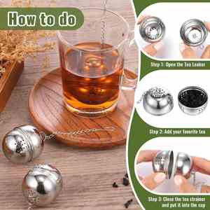 Nuevo Infusor de Té Creativo en Forma de Huevo de Acero Inoxidable, Filtro de Té para Hierbas y Especias con Cadena - Product Image 4