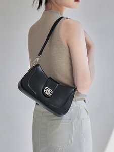 Genuine leather high-end shoulder/<b>crossbody</b> <b>bag</b> new summer style versatile trendy niche design elegant women's <b>bag</b> - Product Image 2