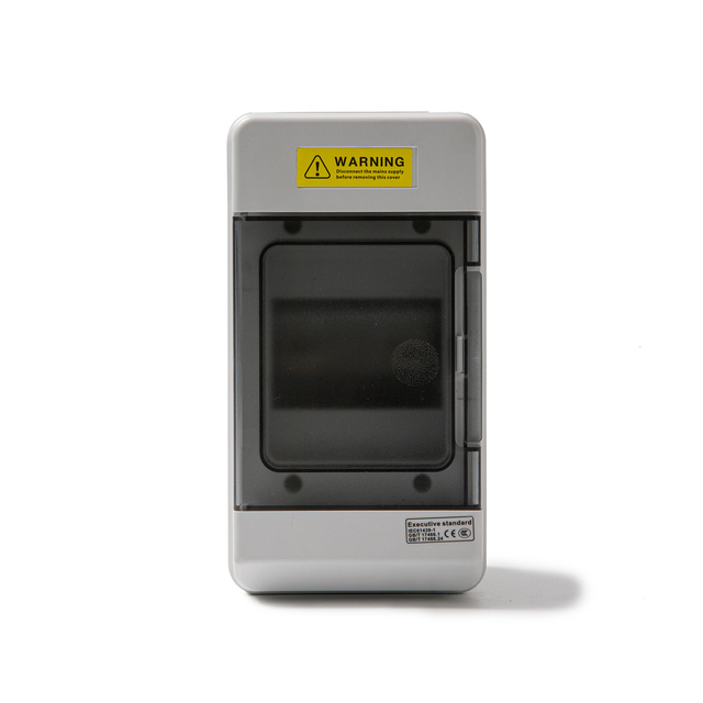 MCB Circuit Breaker IP66 Waterproof Solar 4-Way Distribution Box System Combiner Box 220V CE/ROHS Certified ZWKT SHPN-4