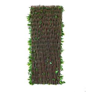 Hojas de sakura Unidas naturales <span class=keywords><strong>valla</strong></span> de <span class=keywords><strong>mimbre</strong></span> de sakura rosa para la construcción de jardines - Product Image 3