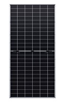 Panneau solaire bifacial Longi 615W LR8-66HGD-615M, panneau solaire double vitrage de type N, haute puissance Longi pour système solaire commercial