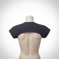 Correcteur de posture réglable en spandex noir pour adulte avec protection de base pour usage quotidien
