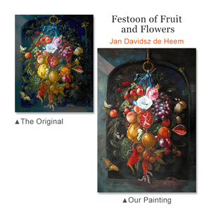 Sculptures d'art de Fruits célèbres faites à <span class=keywords><strong>la</strong></span> main de qualité de musée peintures de nature morte classiques - Product Image 4