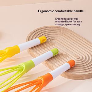 Batteur à œufs manuel pour la maison, <span class=keywords><strong>fouet</strong></span> à crème pour gâteaux, outil de pâtisserie en PP, design à <span class=keywords><strong>manivelle</strong></span> - Product Image 1