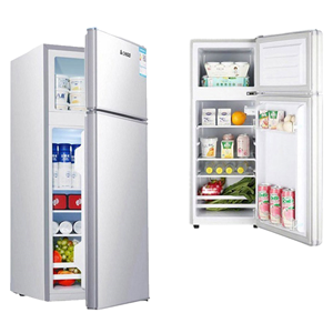 Refrigerador con Congelador Superior de <span class=keywords><strong>Dos</strong></span> <span class=keywords><strong>Puertas</strong></span> de 148 Litros, Nevera Pequeña de Doble Puerta BCD-148 - Product Image 1