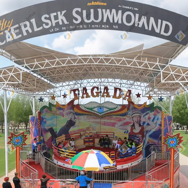 Indoor Tagada Disco Ride for Sale Amusement Park Rides for Outdoor Playgrounds Made Plastic Fiberglass Metal for Shopping Malls
