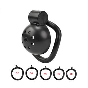 Sıcak satış ABS Mini kafes tam Set nefes kafa üretral sesler için BDSM esaret erkek bekaret cihazı seks oyuncak çift - Product Image 6