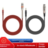 Câble audio 3,5 mm vers XLR femelle et XLR vers 3,5 mm pour carte son et mixeur d'ordinateur, conducteur en cuivre nu