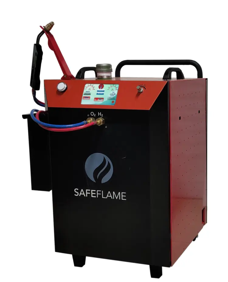 Idrogeno Safeflame Water Fuel Kit Hho Oxy Brown Flame Cutting Machine elettricità ossigeno Gas