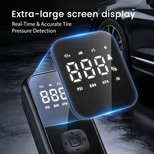 Inflador de Aire Eléctrico Inalámbrico Portátil Todo en Uno ABS para Neumáticos de Coche, Colchones de Aire y Juguetes de Piscina - Product Image 6