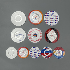 36mm 47mm totale Mobil <span class=keywords><strong>Elf</strong></span> <span class=keywords><strong>olio</strong></span> motore HDPE bottiglie Lift Pull tappo a induzione fodera a induzione - Product Image 3