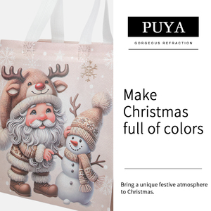 Bolsa de Regalo con Temática Navideña al por Mayor, Bolsas Reutilizables de Tela no Tejida Engrosada, Adecuadas para Empacar Regalos de Navidad - Product Image 3