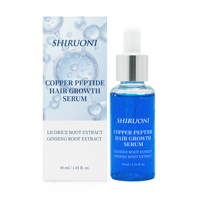 Private Label KUPFERPEPTID HAARWUCHSSERUM Kupferpeptid Hyaluronsäure Süßholzwurzelextrakt Ginsengwurzelextrakt Serum