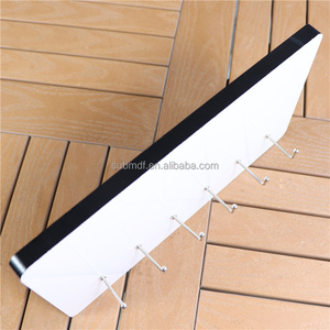 Nuovo Disegno 6 Gancio <span class=keywords><strong>In</strong></span> Bianco di <span class=keywords><strong>Legno</strong></span> MDF Sublimazione Supporto chiave - Product Image 4